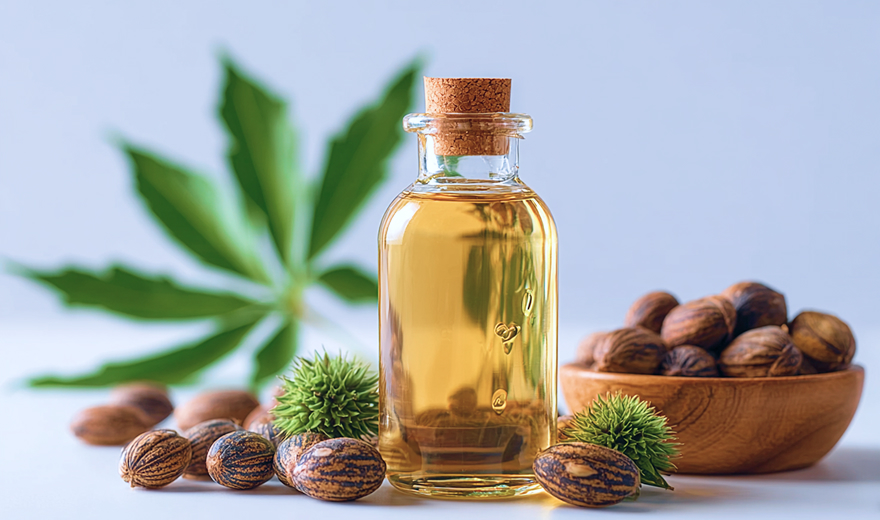 Мягкое очищающее вещество на основе касторового масла помогает удалить загрязнения, не травмируя чувствительную зону век.