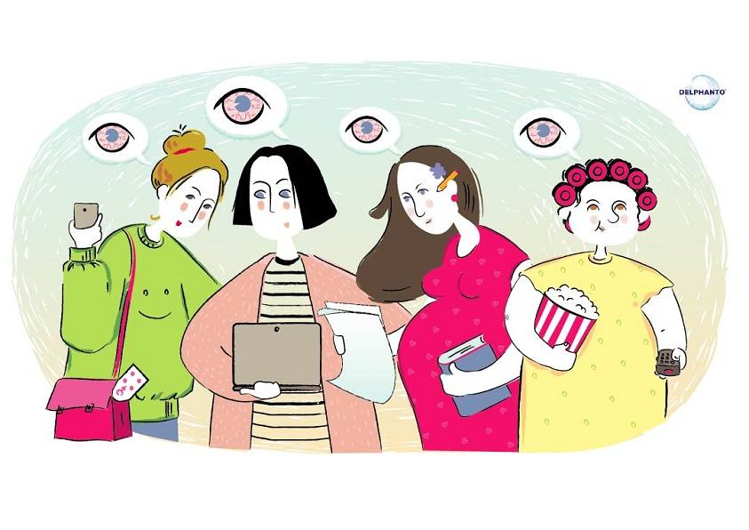 Почему у сухости глаз - «женское лицо»?